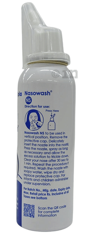 Nasowash NS Nasal Spray image Nasowash NS Nasal Spray image