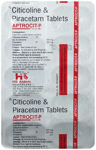 Aptrocit P 500mg/800mg Tablet image