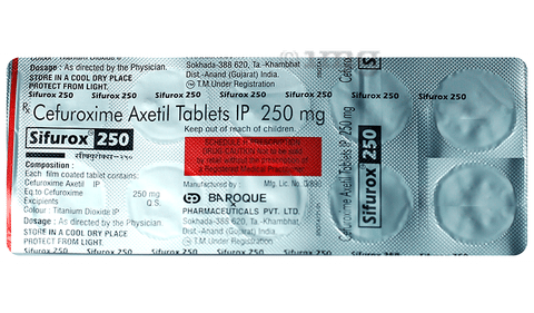 Sifurox 250 Tablet image Sifurox 250 Tablet image
