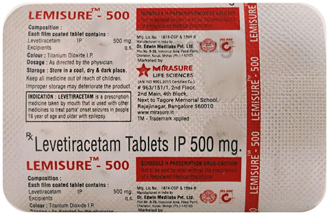 Lemisure 500mg Tablet image Lemisure 500mg Tablet image