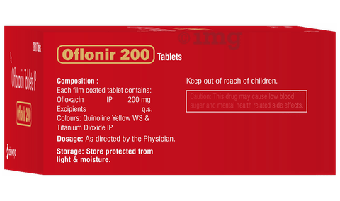 Oflonir 200 Tablet image