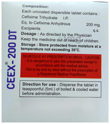 Ceex 200 DT Tablet image Ceex 200 DT Tablet image
