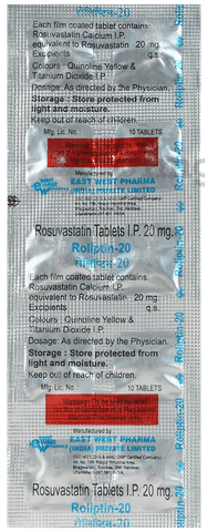 Roliptin 20 Tablet image Roliptin 20 Tablet image