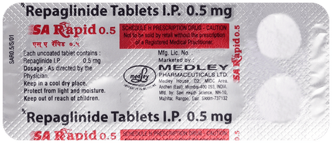 SA Rapid 0.5mg Tablet image