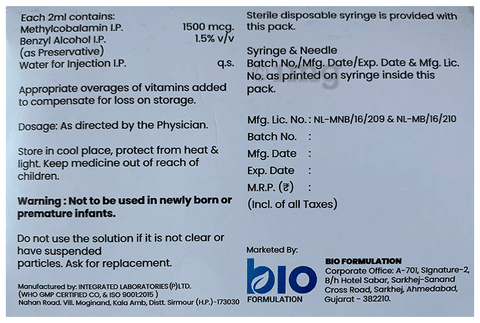 B-Coba Injection image
