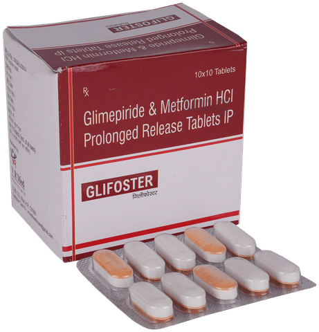 Glifoster 2mg/500mg Tablet image