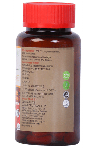 Nurture Derma L-Glutathione 500mg Tablet (30 Each)