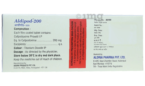 Aldipod 200 Tablet image