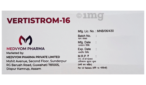 Vertistrom 16 Tablet image