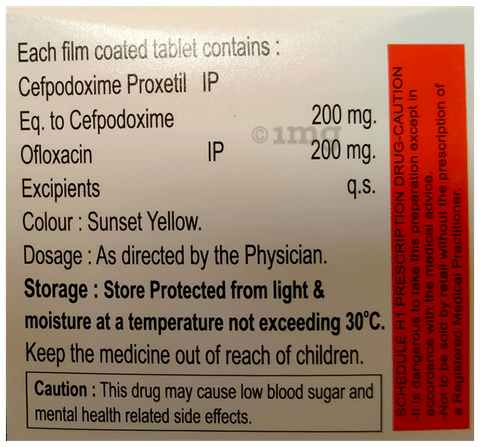 C-Poxime-O Tablet image