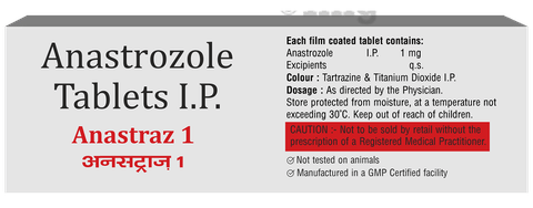 Anastraz 1 Tablet image Anastraz 1 Tablet image