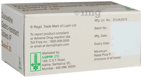 Dulot 20mg Tablet image