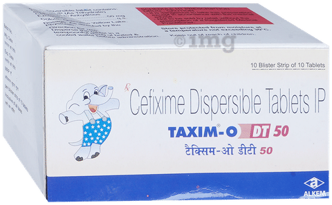 Taxim-O 50mg Tablet DT image Taxim-O 50mg Tablet DT image