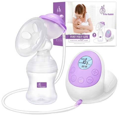 Purple discount breast pump
