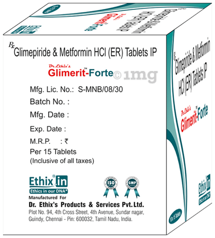 Glimerit-Forte Tablet ER