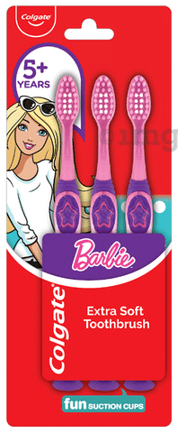 Barbie toothbrush and hotsell toothpaste