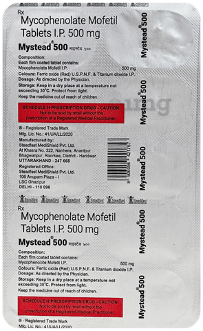Mystead 500 Tablet image