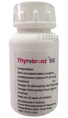 Thyrobronz 50 Tablet image