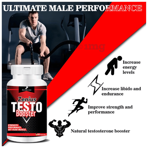Zenius Testo Booster Capsule image