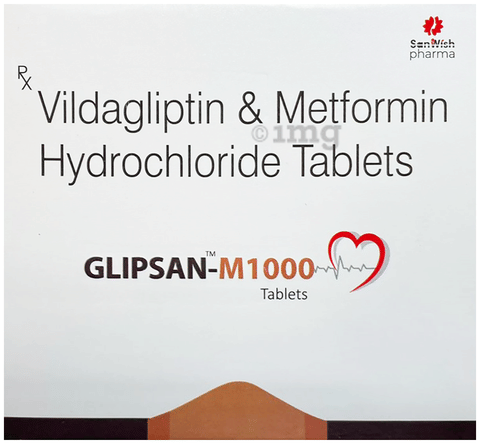Glipsan-M 1000 Tablet image