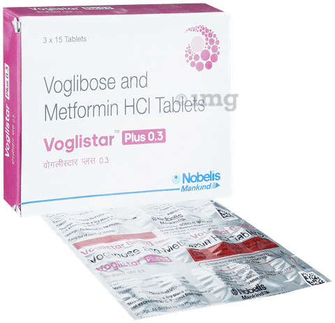 Voglistar-Plus 0.3 Tablet image Voglistar-Plus 0.3 Tablet image