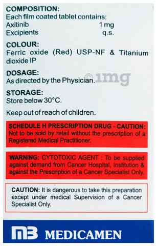 Raxitinib 1mg Tablet image