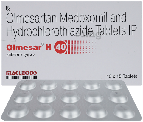Olmesar H 40 Tablet image