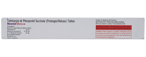 Newtel-Beta 50 Tablet PR image Newtel-Beta 50 Tablet PR image