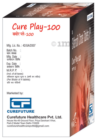 Cure Play 100 Tablet image