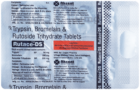 Rutace-DS Tablet image