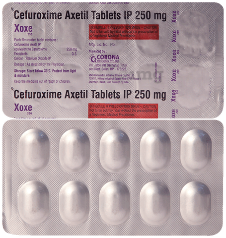 Xoxe 250mg Tablet image Xoxe 250mg Tablet image