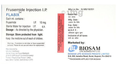Flasix Injection 2ML image