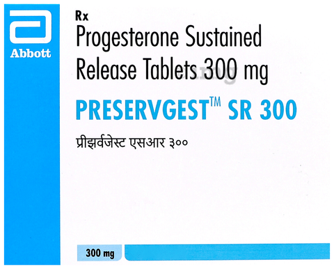 Preservgest SR 300 Tablet image