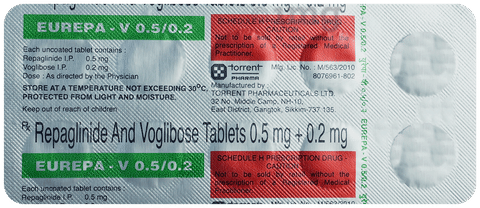 Eurepa-V 0.5/0.2 Tablet image