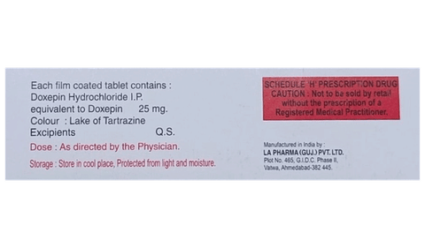 Doxedep 25mg Tablet image Doxedep 25mg Tablet image