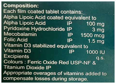 Nuroturn-D3 Tablet image Nuroturn-D3 Tablet image