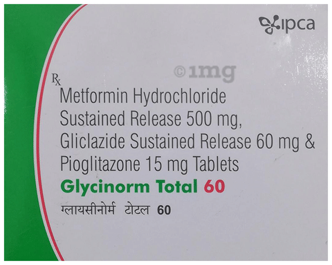 Glycinorm Total 60 Tablet SR image Glycinorm Total 60 Tablet SR image