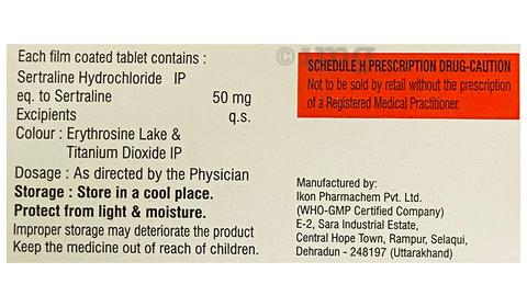 Sergalo 50 Tablet image Sergalo 50 Tablet image