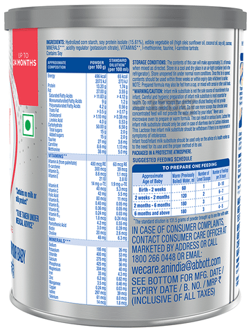 Up and cheap up soy formula