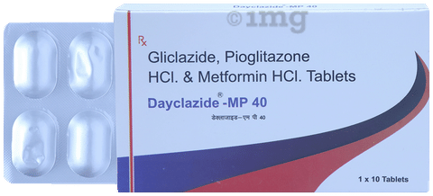 Dayclazide MP 40 Tablet image Dayclazide MP 40 Tablet image