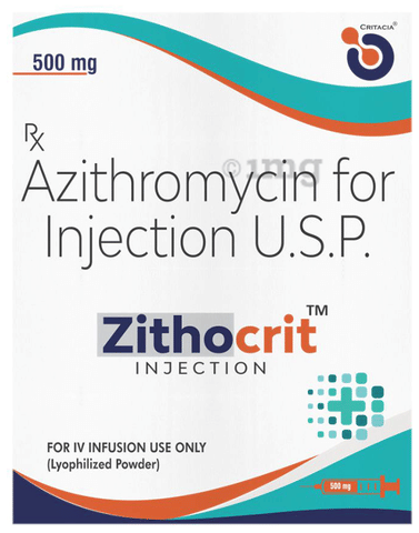 Zithocrit 500mg Injection image Zithocrit 500mg Injection image