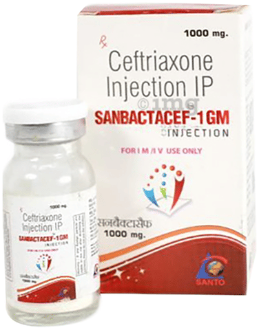 Sanbactacef 1gm Injection image Sanbactacef 1gm Injection image