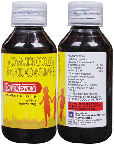 Tonoferon Paed Syrup image