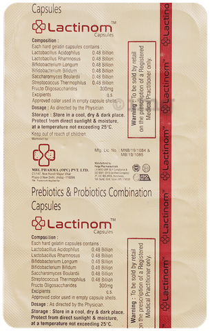 Lactinom Capsule image