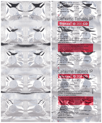 Biotax-O 200 CD Tablet image