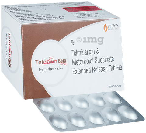 Teldawn Beta 40mg/50mg Tablet image Teldawn Beta 40mg/50mg Tablet image