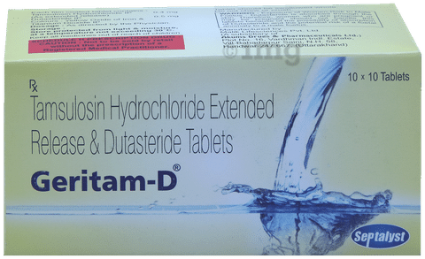 Geritam D 0.4mg/0.5mg Tablet