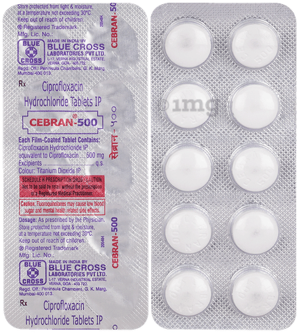 Cebran 500mg Tablet image