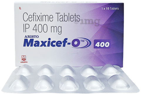 Maxicef O 400mg Tablet image Maxicef O 400mg Tablet image
