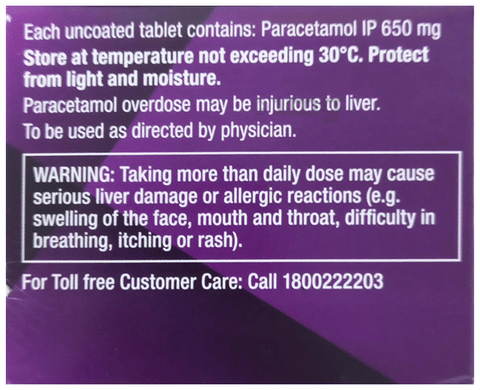 Calpol 650 + Tablet image